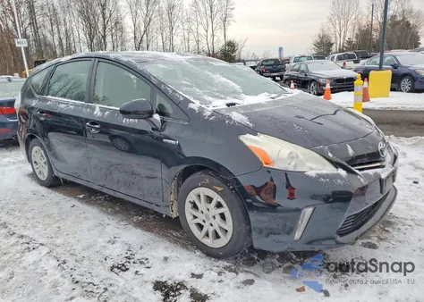 2013 Toyota Prius V from USA, damaged, VIN JTDZN3EU6D3252703